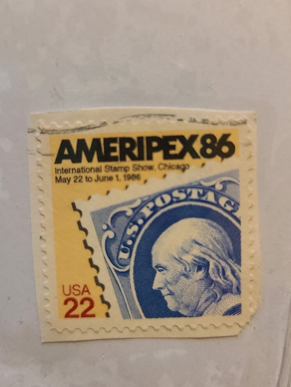Vintage Stamp 22cent USA Postage Stamp.